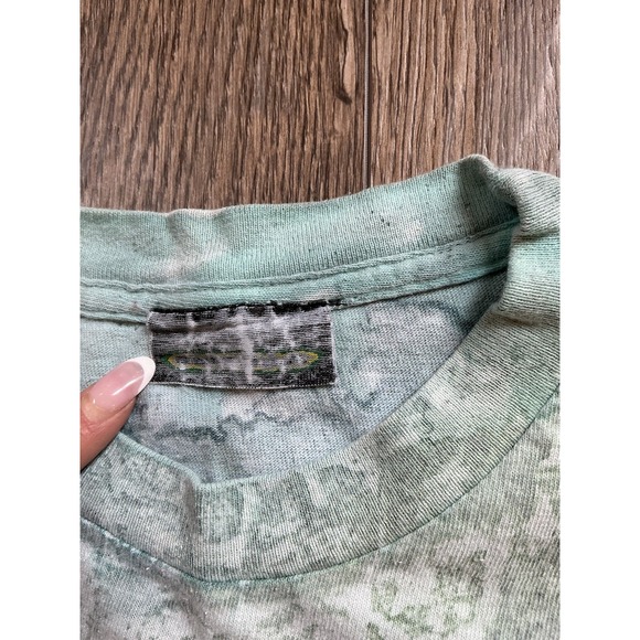 Vtg 90's‎ Godzilla Tee Shirt Tie Dye Youth Large - Picture 4 of 7